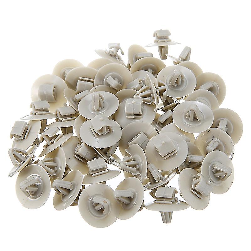 As Shown 100Pcs Clips For Renault Kangoo Trafic Nissan Primastar Opel Vivaro Traffic Side Moulding Lower Pro