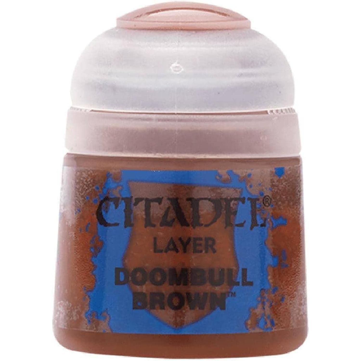 Games Workshop - Citadel Farbschicht: Doombull Brown (12ml) Farbe