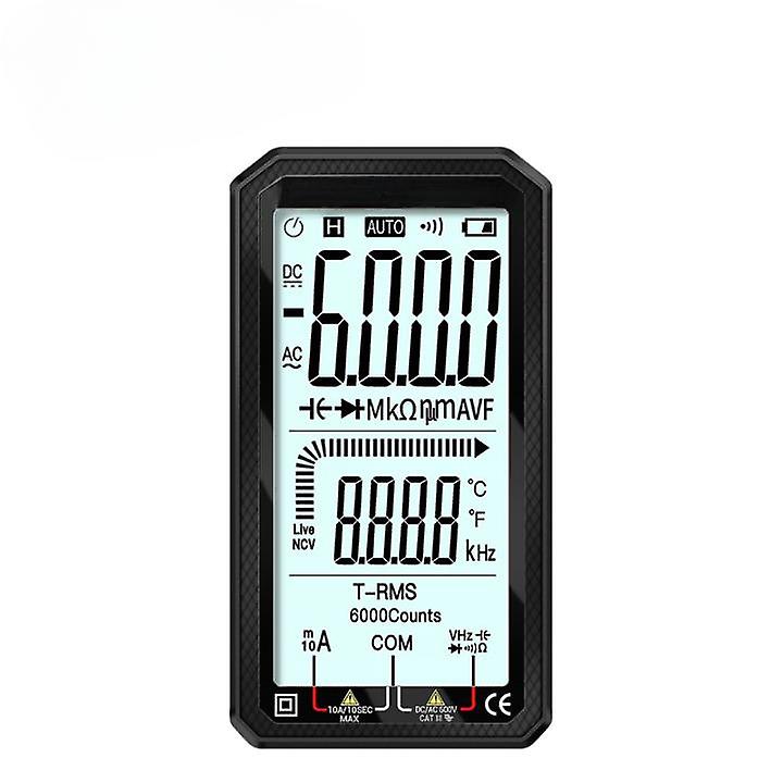 Lcd Display Ac/dc Current Measures Multimeter