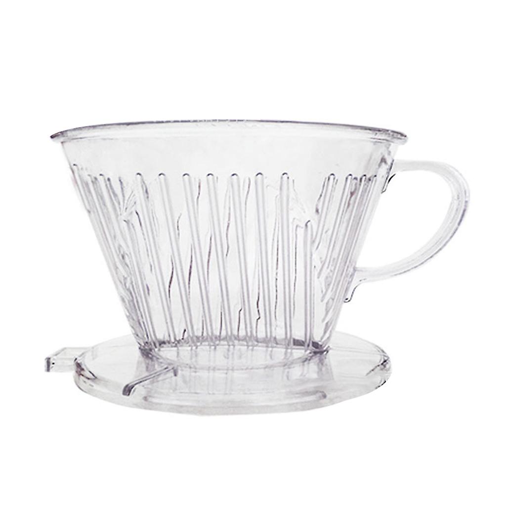 Hand Brewed Reusable Coffee Filter Cup Dripper Cone Shape Coffee Maker