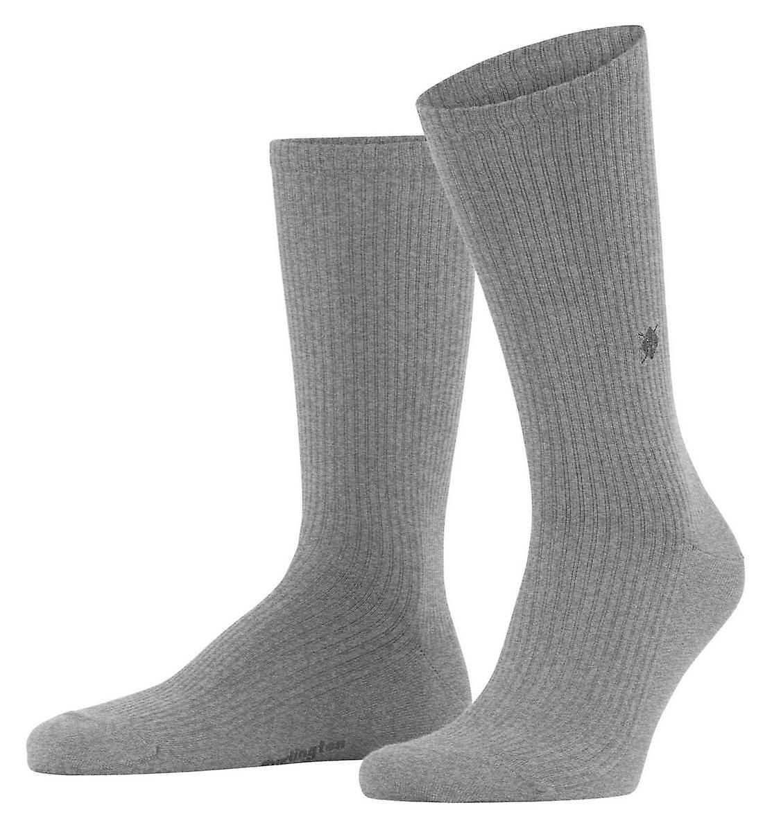 Burlington Boston Socks - Light Grey