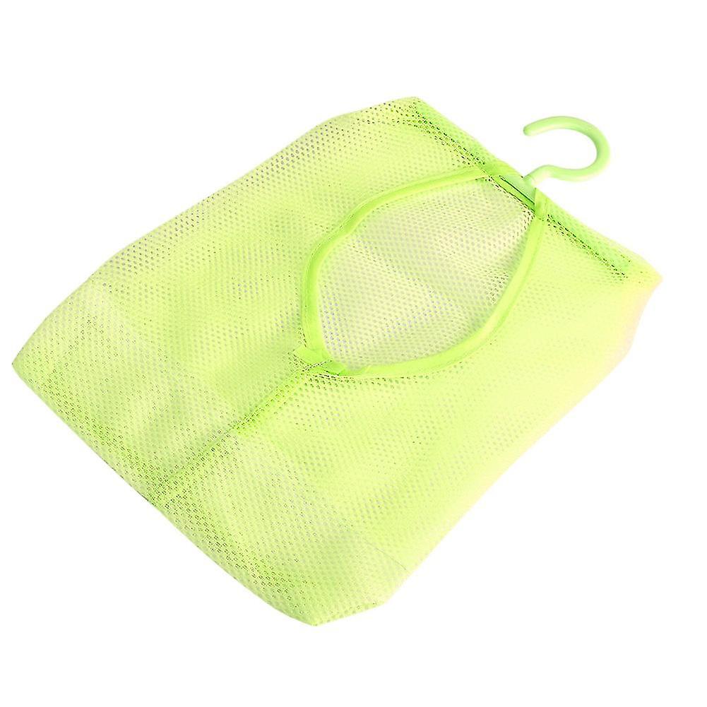Sac de rangement en maille multi-usages à suspendre pour chaussettes, bas, soutien-gorge, sous-vêtements, salle de bain, vert clair