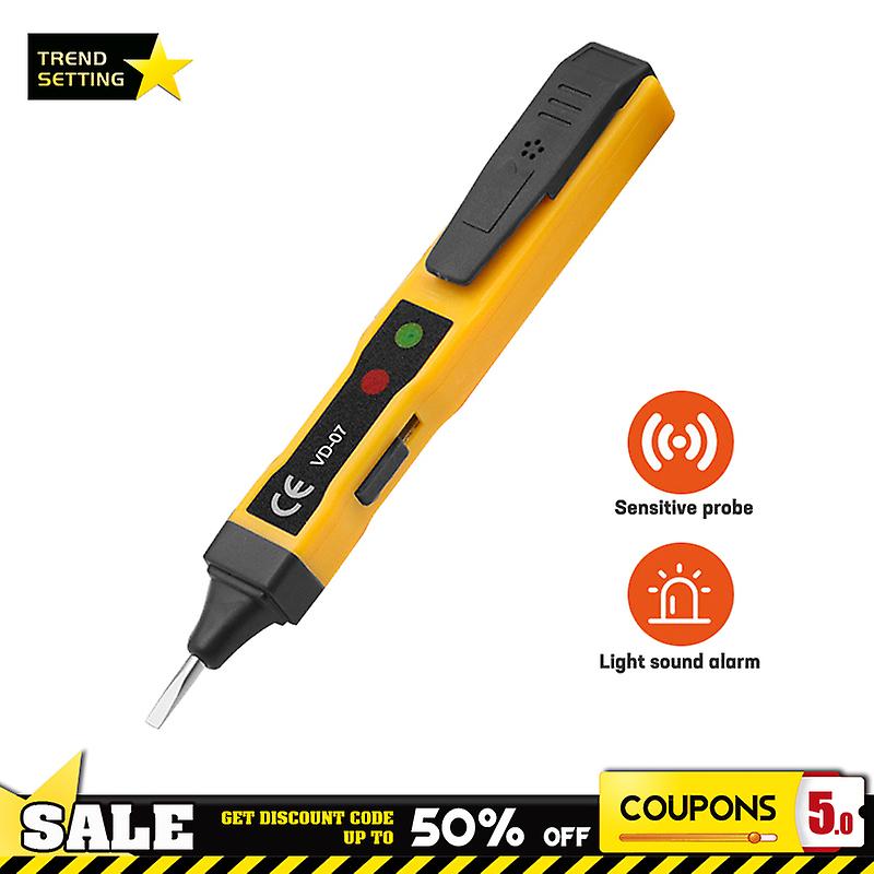 Non-contact Voltage Detector Intelligent Tester Pen Ac Meter Volt Current Electric Indicator Led Sensor Test Diagnostic Tool