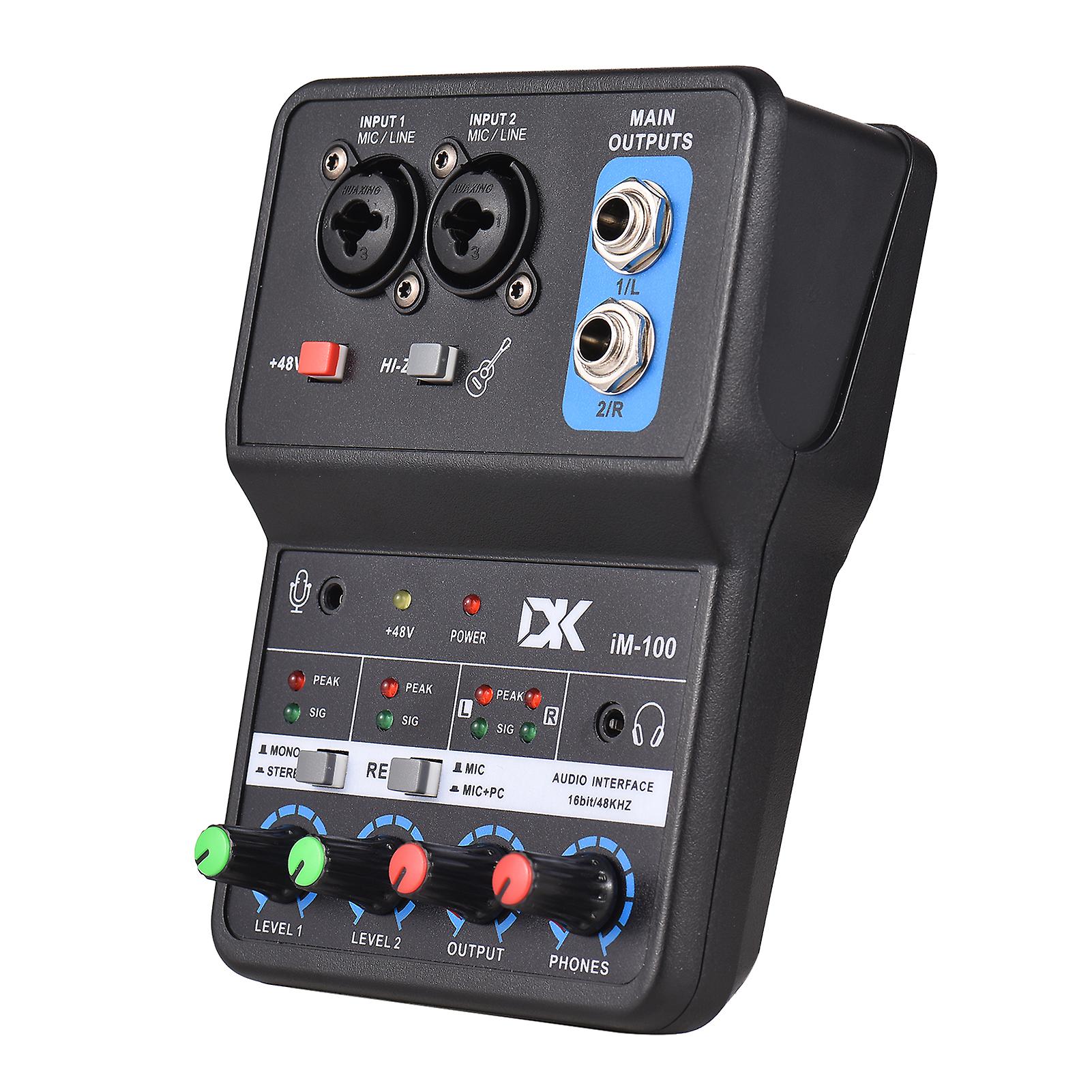 Dk Im100 Audio Interface Professional Recording Sound Card