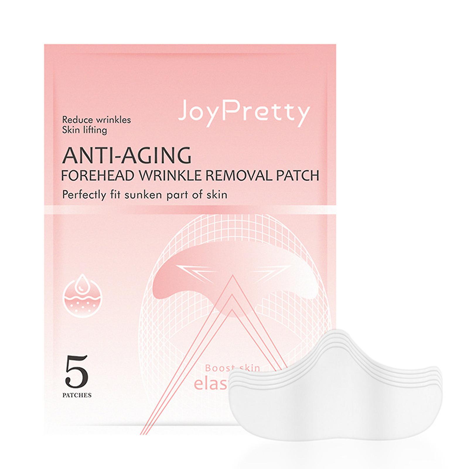 5pcs/box  50g  Forehead Pads  Comfortable  Healthy  Lightweight  Forehead Wrinkle Removal Patch  For Girl