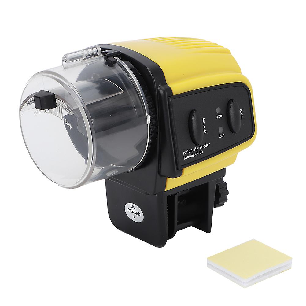 Automatic Digital Fish Feeder for Portable Aquariums