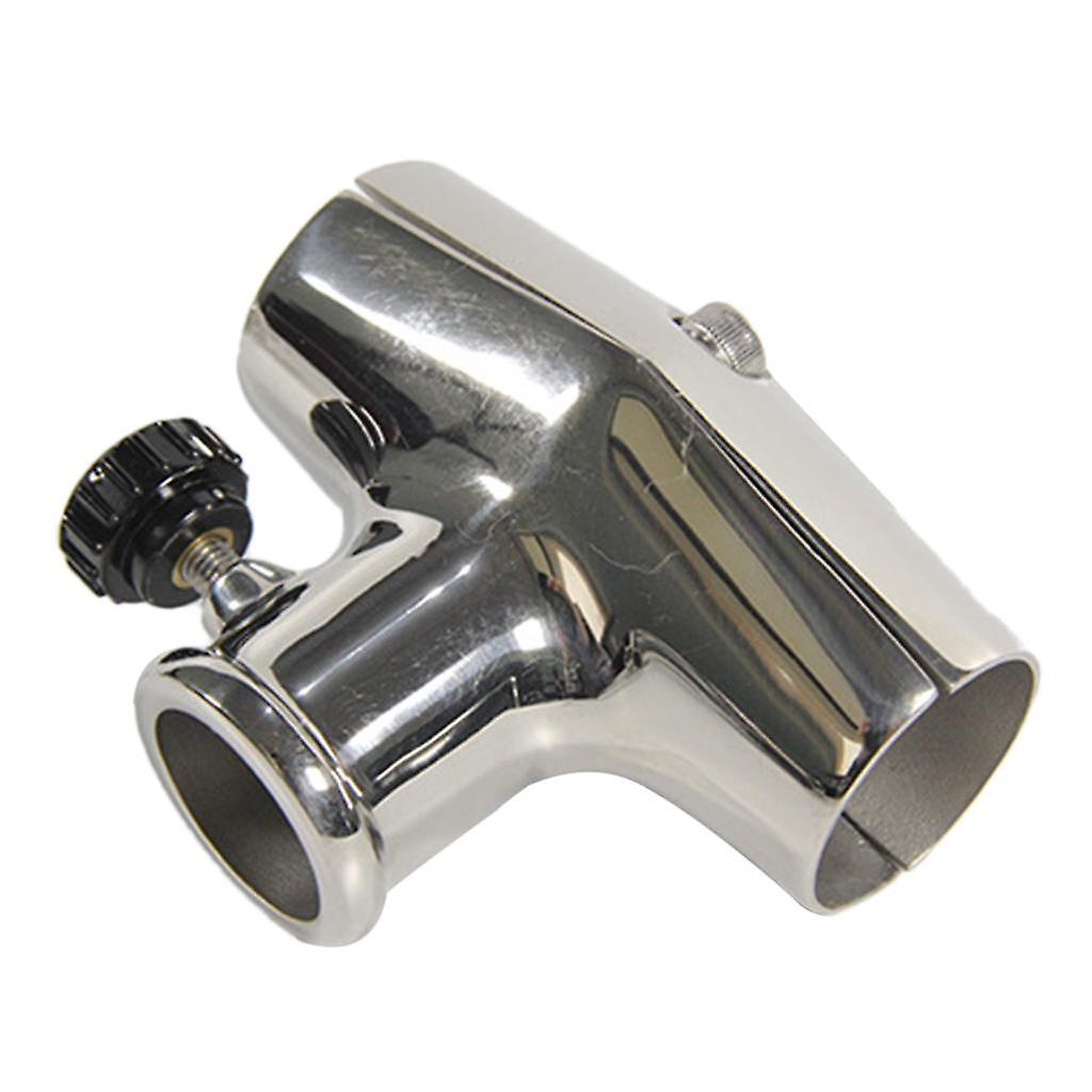 22-25mm 316 Drapeau en acier inoxydable Pole Flag Pole Holder Socket Base