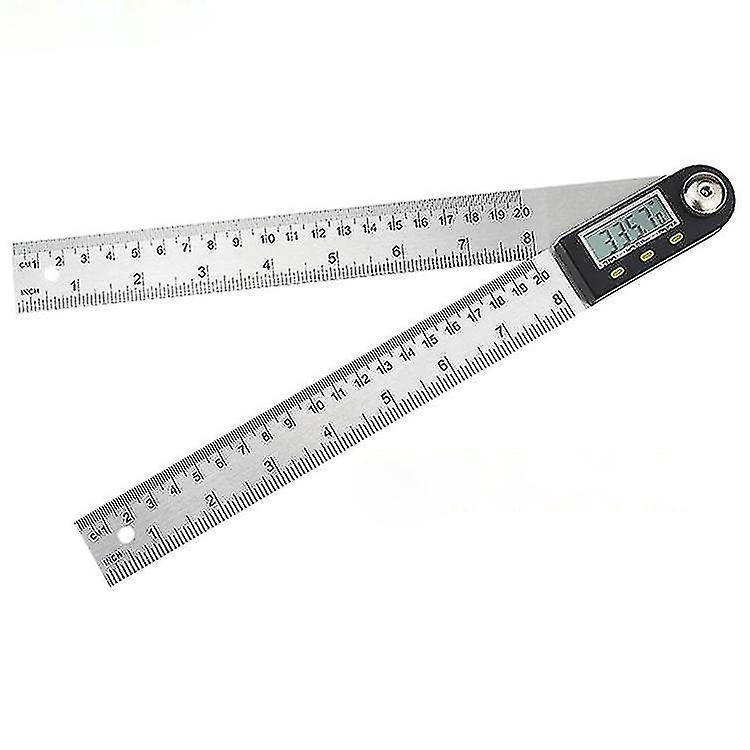 Digital Protractor Angle Ruler 200mm Stainless Steel Woodworking Angle Ruler Measuring Tool