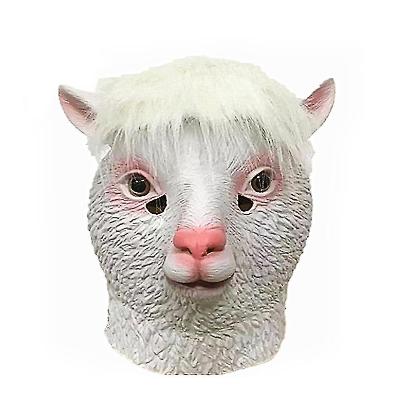 1pcs Alpaca Latex Head Mask
