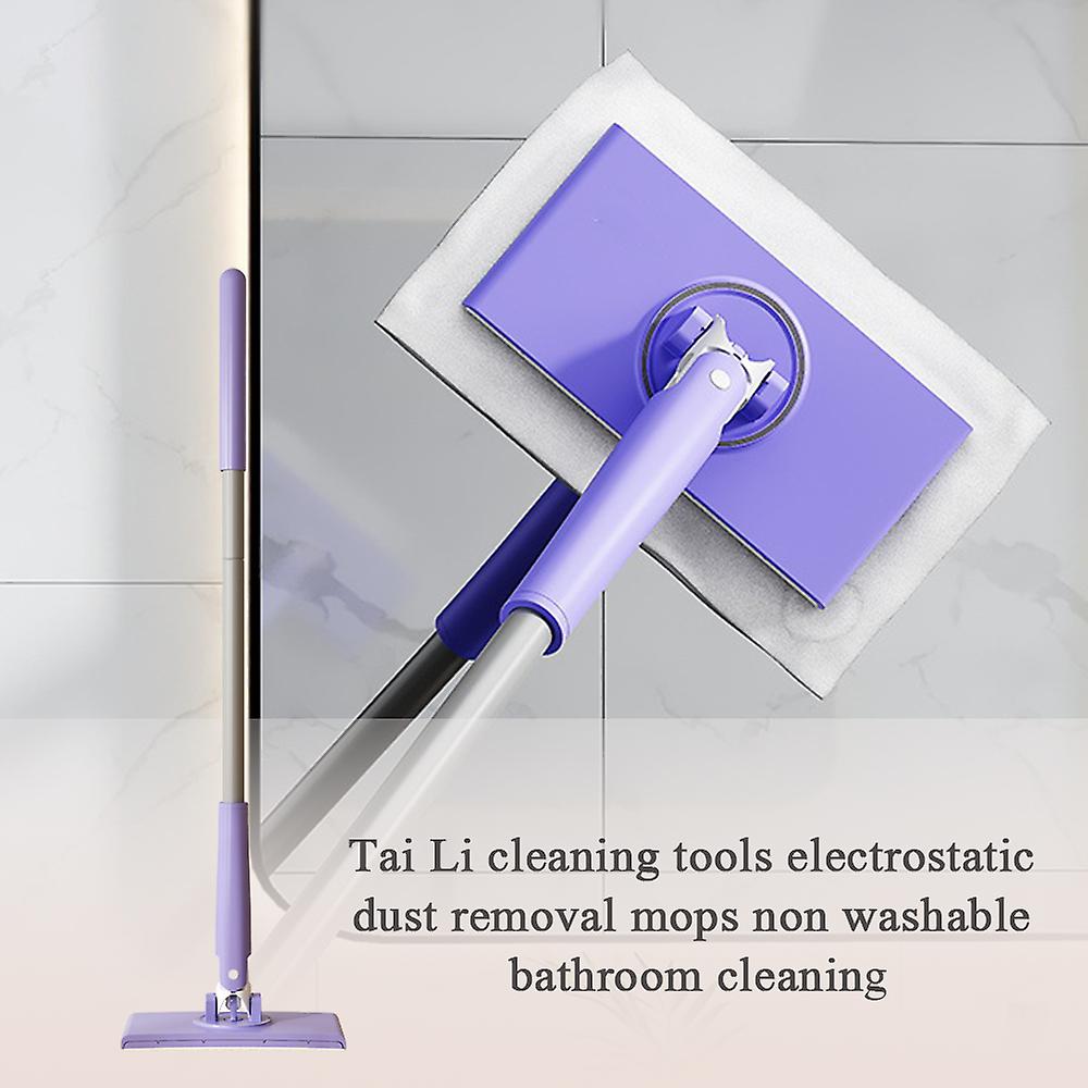 Mini Auto Changing Disposable Cloth Mop Labor-Saving Cleaning Mop for Home Kitchen Use