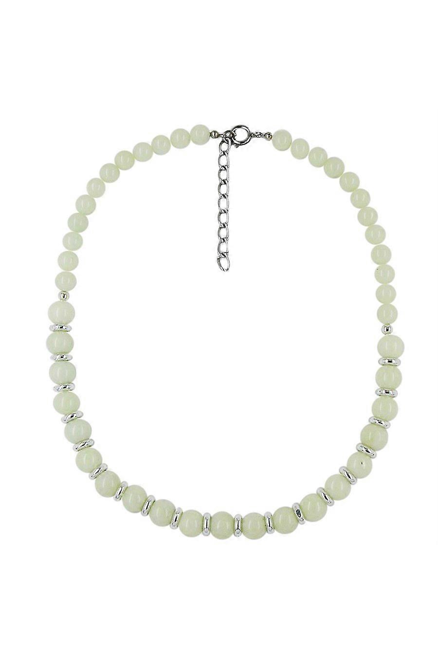 Necklace Beads Mint-coloured 50cm - Gl04155