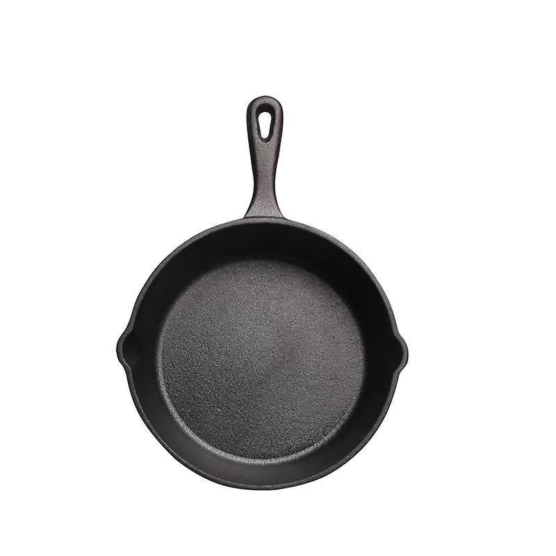 Mini 14-20cm Cast Iron Skillet, Suitable for Induction Cooktops, Non-Coated, Ideal for Frying Eggs and Pancakes