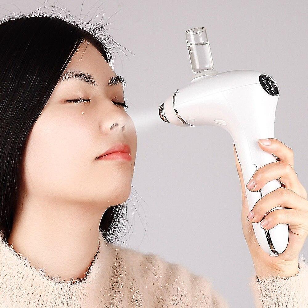 Facial Saunas 4 In 1 Face Sprayer Face Massager Roller Steaner Nano Microcurrent Nutritional |microcurrent Device
