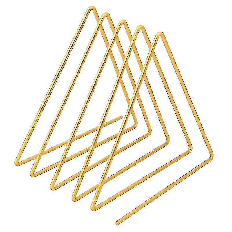 Nordic Triangle Shape Simple Book Support Stand Desktop Storage Rack Shelf Decor