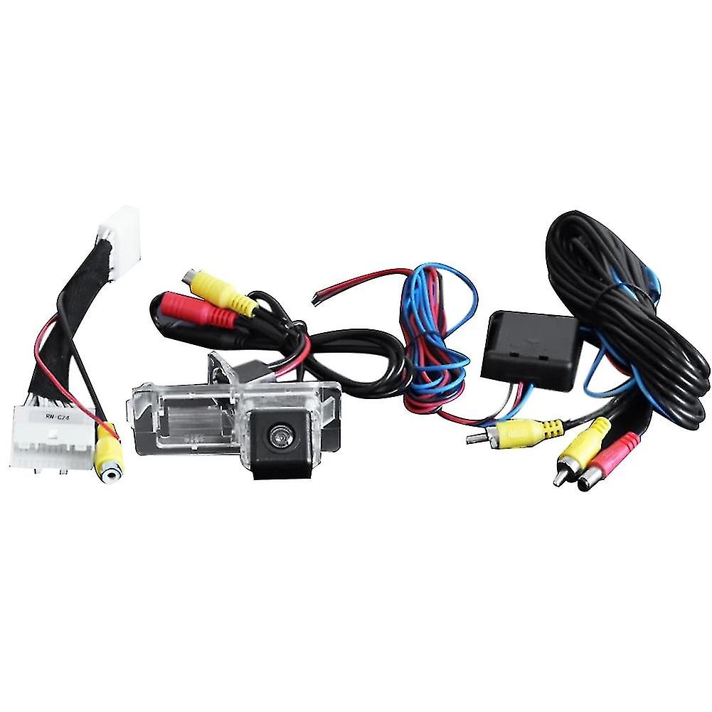 Car Rearview Reverse Camera Conversion Cable 24 Pin Adapter Kit For Renault Clio 4 Iv 2012 2013 2014
