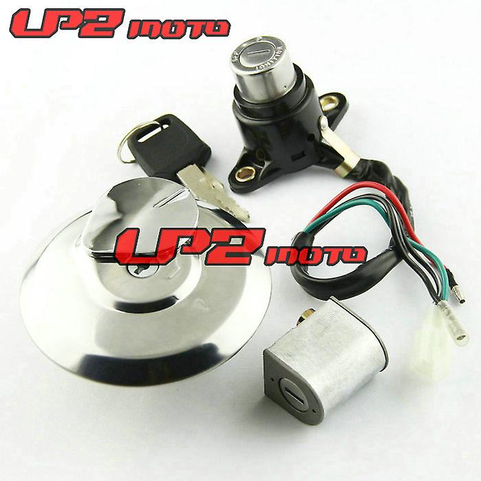 مناسبة ل: هوندا CM125 ، 1987-1999 ، قفل مجموعة ، قفل كامل ، قفل الباب الكهربائي ، غطاء خزان الوقود ، قفل الرأس