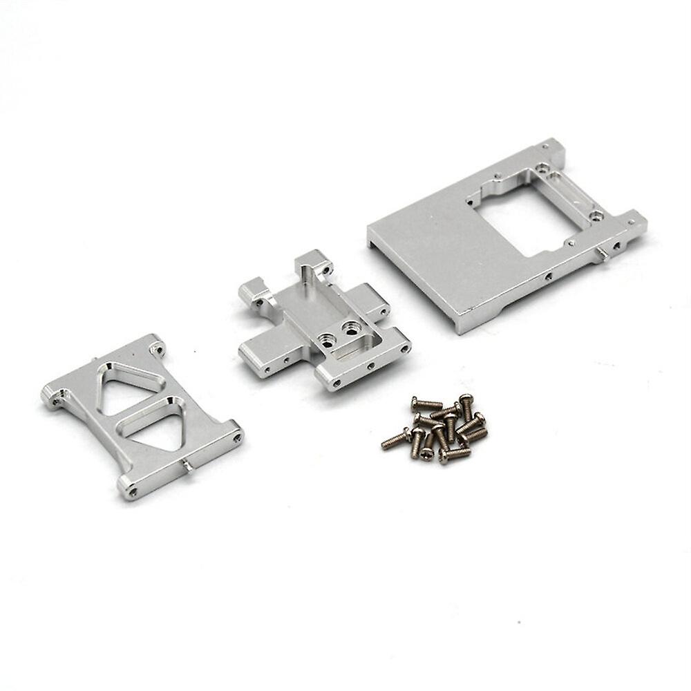 Upgraded Metal Servo Mount Middle Gearbox Bottom Plate Crossbeam for FMS 1/18 Mogrich Fire Horse CHE
