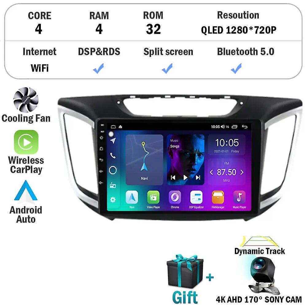 Android 13 Car Radio For Hyundai Creta Ix25 2015 - 2019 Multimedia Video Player Navigation Gps No Dvd Carplay Auto Stereo System