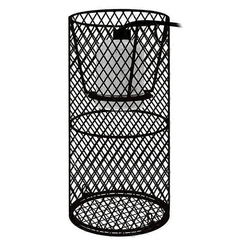 Reptile Heater Guard Heating Lamp Lampshade Anti-Scald Lamp Mesh Cover Ceramic Light Bulb Enclosure Cage Protector