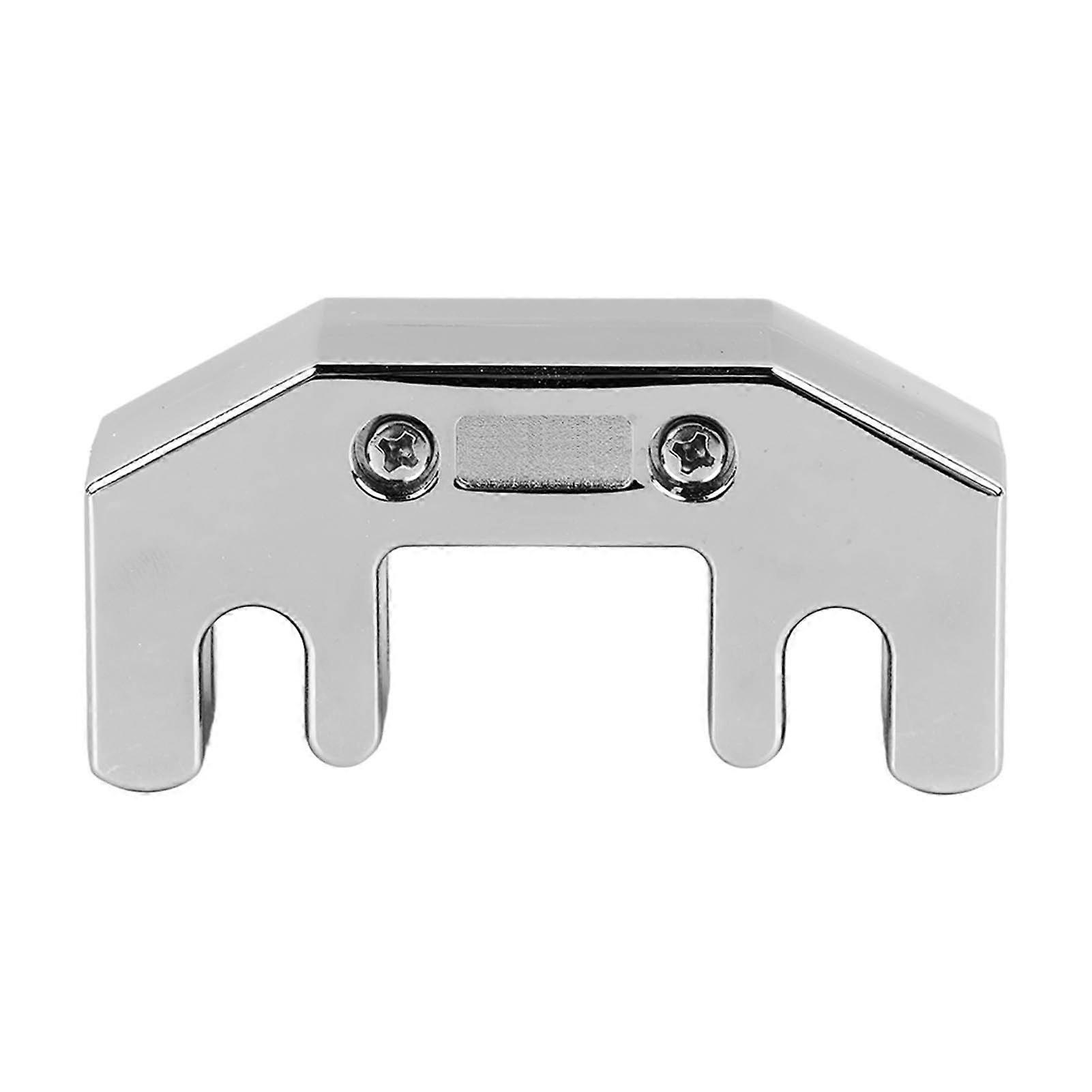 Cello Practice Mute Bow and String Noise Reduction Metal Cello Silencer Stringed Instrument Volume Reducer Silver Color