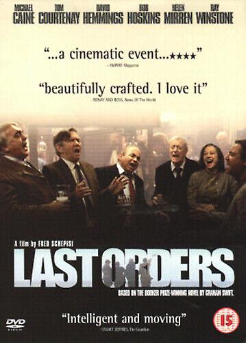 Last Orders DVD (2002) Michael Caine Schepisi (DIR) cert 15 - Region 2