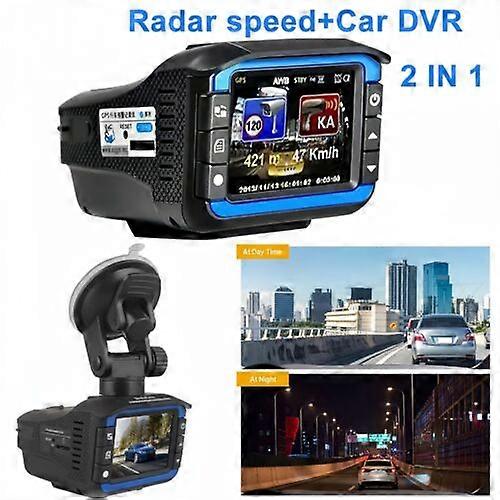 HD Car DVR Recorder Video Dash Camera Night G-sensor Radar Laser Speed Detector