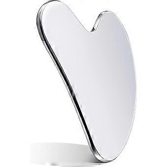 Roestvrij staal Gua Sha Facial Tools Gua Sha Face Metal Gua Sha Verstevigende huidmassage Gua Sha Beauty Tools voor Body Eyes Neck Massager met reistas 