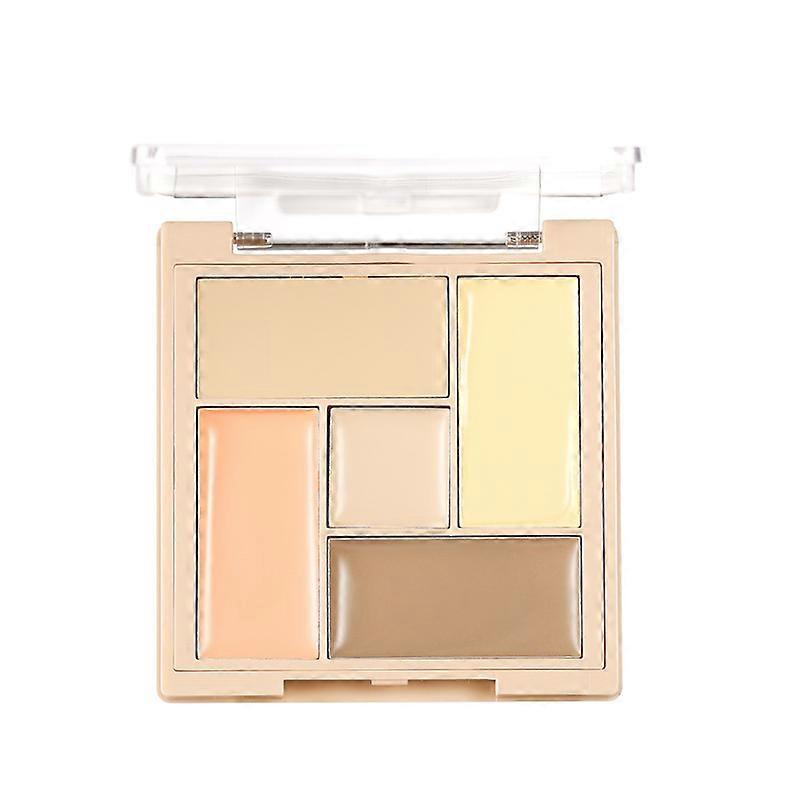 Fünf farbkorrigierende Concealer-Palette