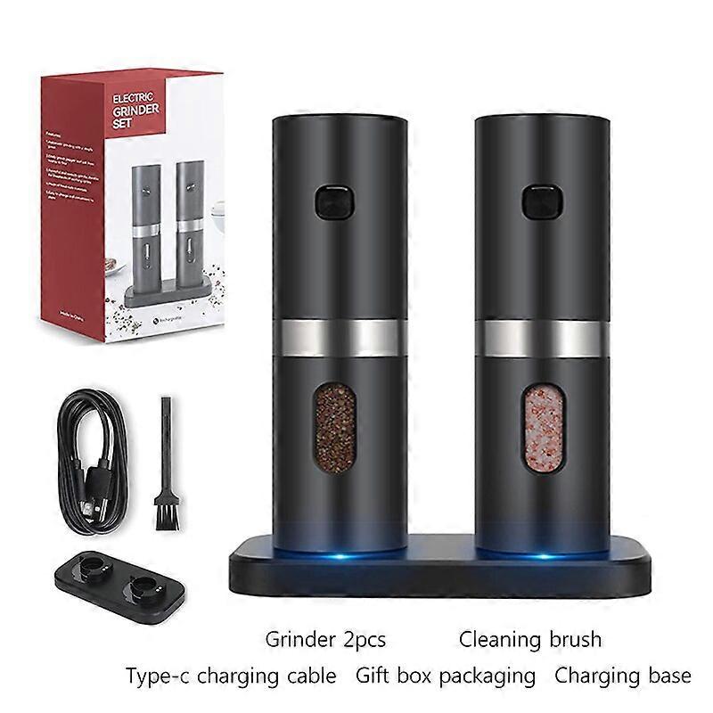 Rechargeable Electric Coffee Grinder Set Pulverizer Pepper Grinder Adjustable Coarseness Automatic Coffee Maker Kitchen Machine  Coffee Grinders