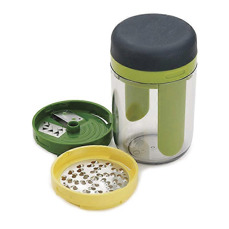Spiral Vegetable Cutter + Cheese Grater - Multicolor