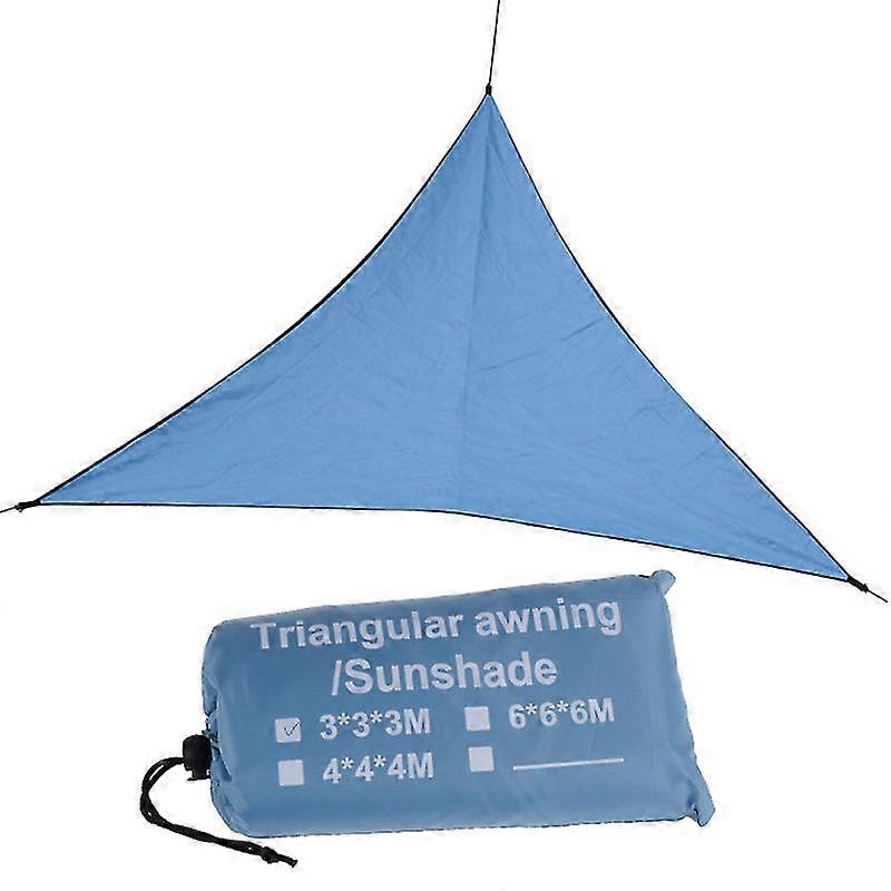 Waterproof Triangular Uv Sun Shade Sail Combination Net Triangle Sun Sail Tent