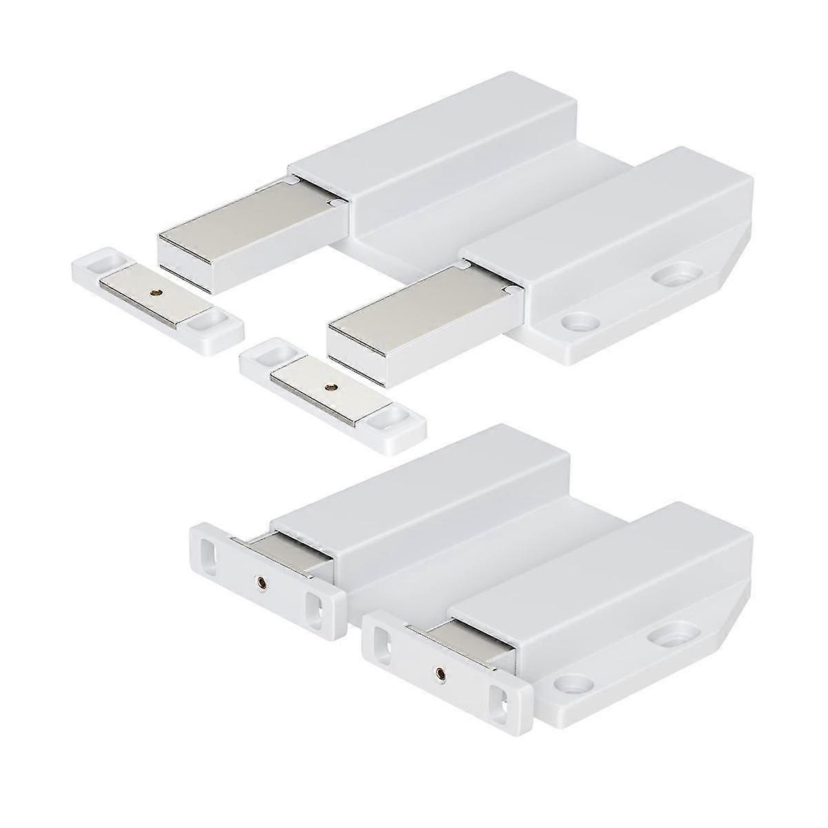 Double Push To Open Cabinet Door Catches Heavy Duty 2 Pack Magnet Push To Open Door Latch Touch Lat