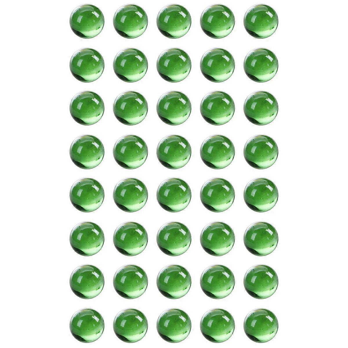 40 kpl marmorit 16mm lasi marmorit knicker lasipallot koriste väri nugetit lelu vihreä