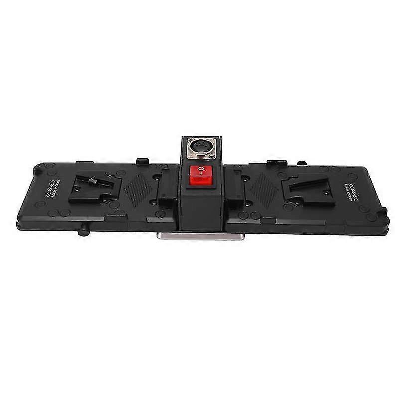 V mount battery adapter plate strong compatibility v mount battery plate with xlr head power supply line for led panel light