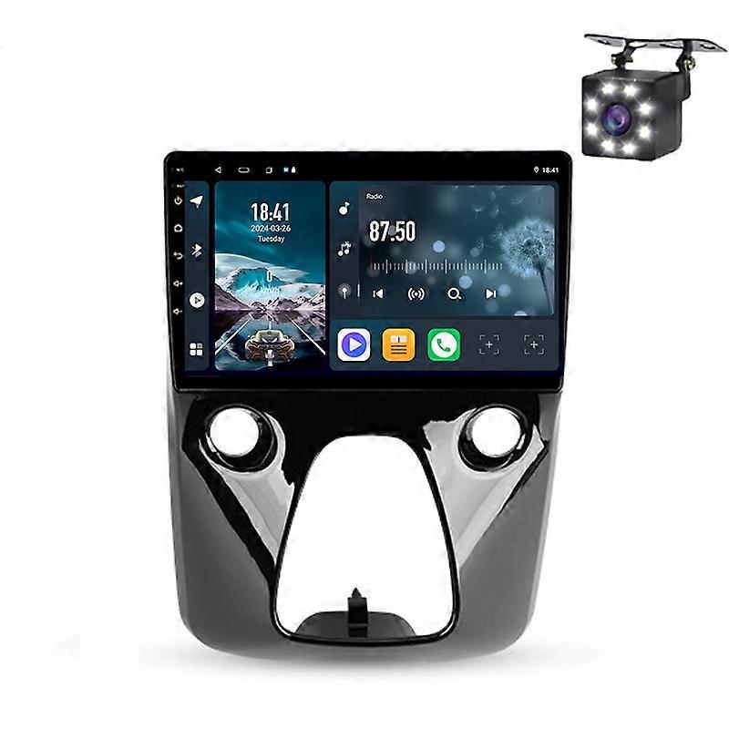 For Peugeot 108 Toyota Aygo B40 2014-2021 Radio Multimedia Video Player Carplay Navigation GPS
