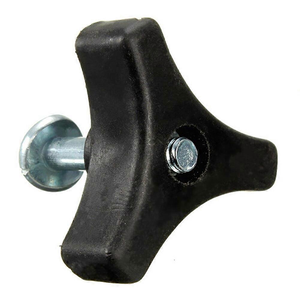 Nut Screw Lawn Mower Power Machine Easy Install Triangle Handle Garden Tool Cornered Knob Accessory Fasteners Replacement Parts