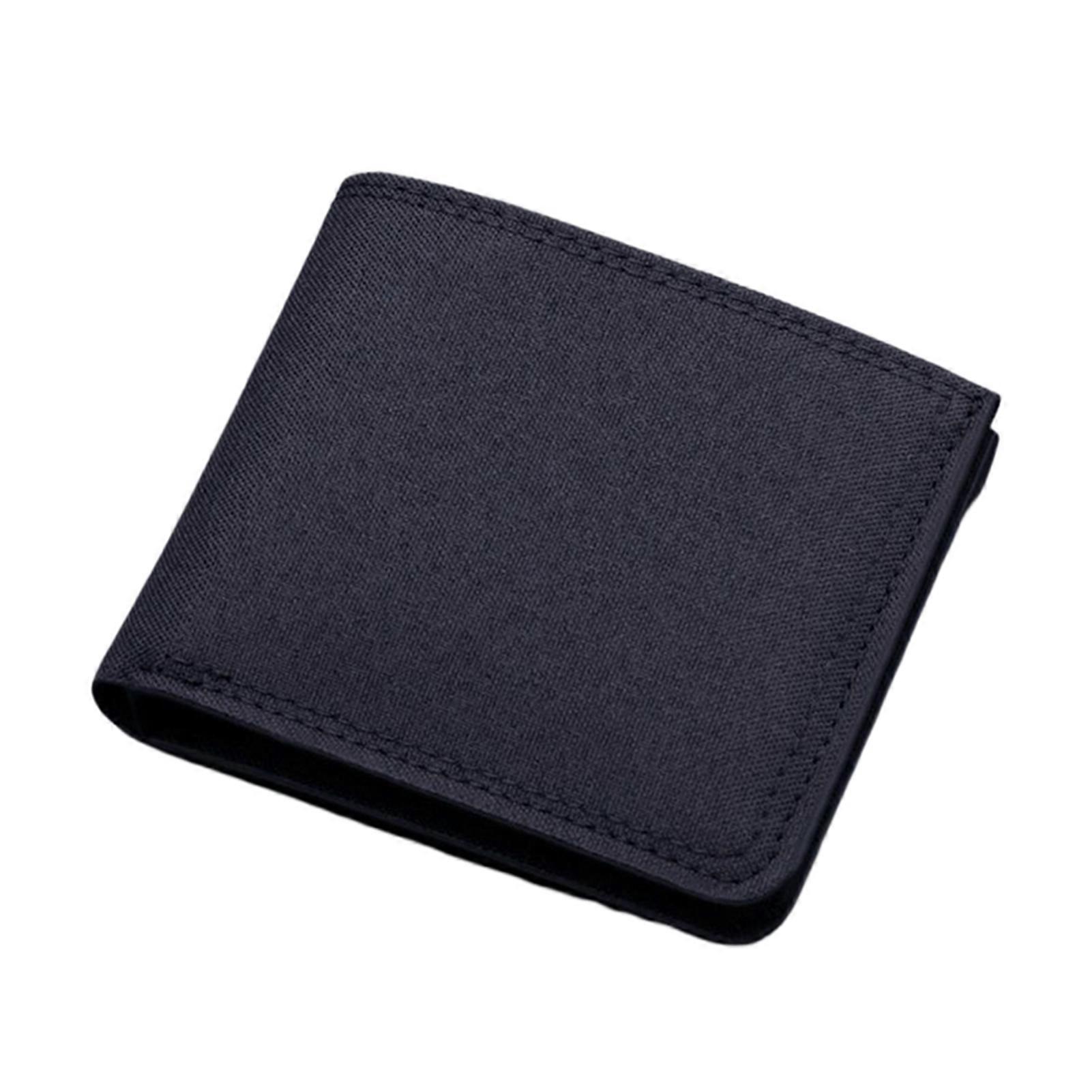 Men\'s Multifunctional Denim Wallet Lightweight Portable Credit Card Holder Coin Purse