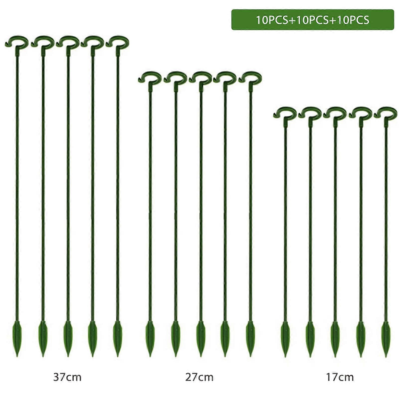 Plants Support Stake Fiberglass Garden Single Stem Support Ring for Plant Flower