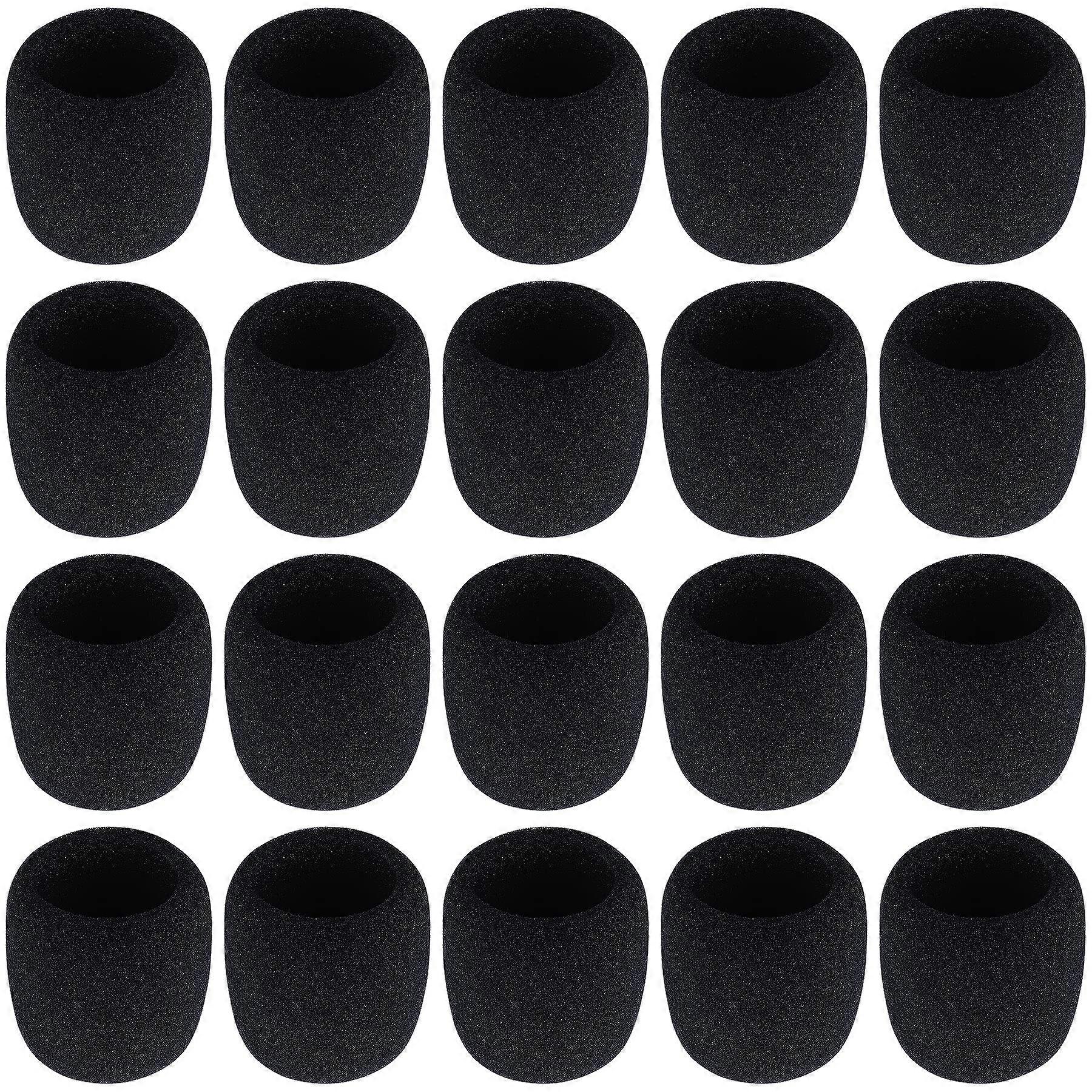 20 pcs Thick Handheld Stage Microphone Windscreen Foam Cover Karaoke DJ