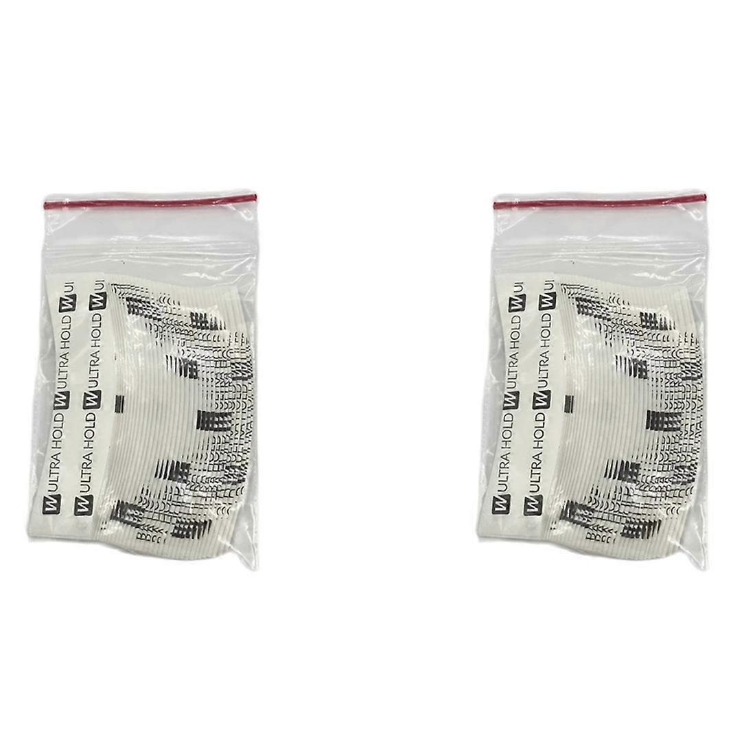 72Pcs/Lot Wig Double Sided Tape Strong Adhesive Hair System Extension Strips for Toupees/Lace Front