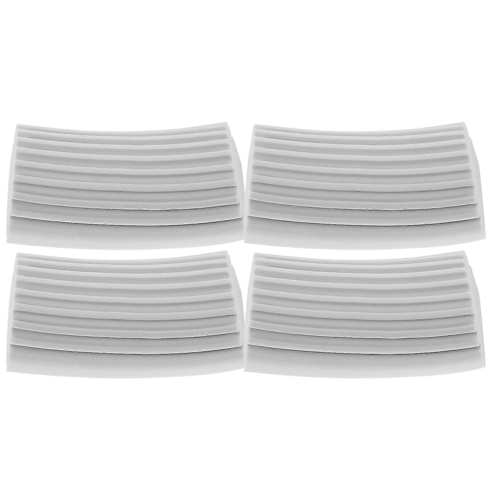 4pcs Damp Clean Duster Sponge Kitchen Tile Floor Scrub Sponge Brush Absorbent Sponge