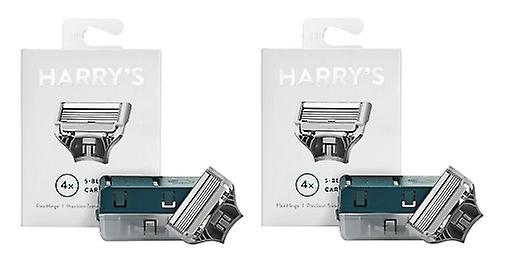 Harry's Hombres's Razor Blade Cartridges Refills - 4ct 2 Box Pack