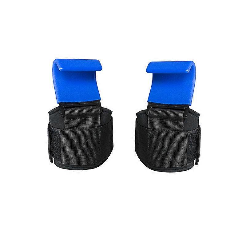 1 Pair Weight Lifting Wrist Hooks Straps For Grip Support - Deadlift Gloves And Grip Pads Assist Belt Hook
