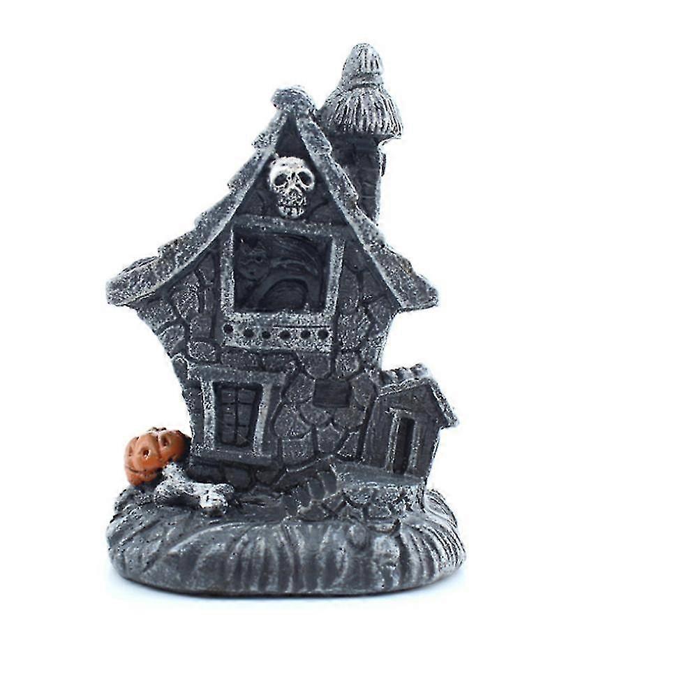 Halloween The Haunted Lit House,lights Pumpkin Haunted House For Halloween Decorations
