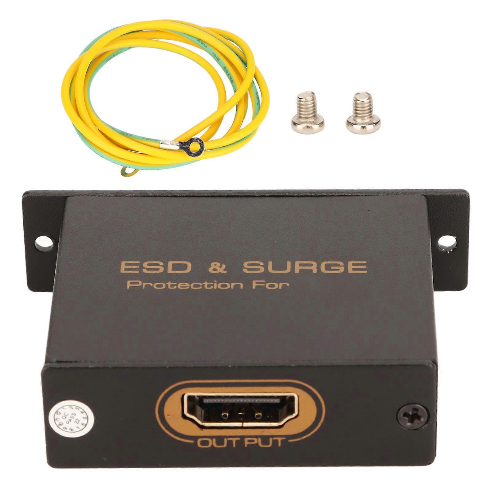 HD Multimedia Interface Surge Protector Contra ESD Power Surge Lightning Suporte HD 4Kx2K 3D HEAC Device Protector