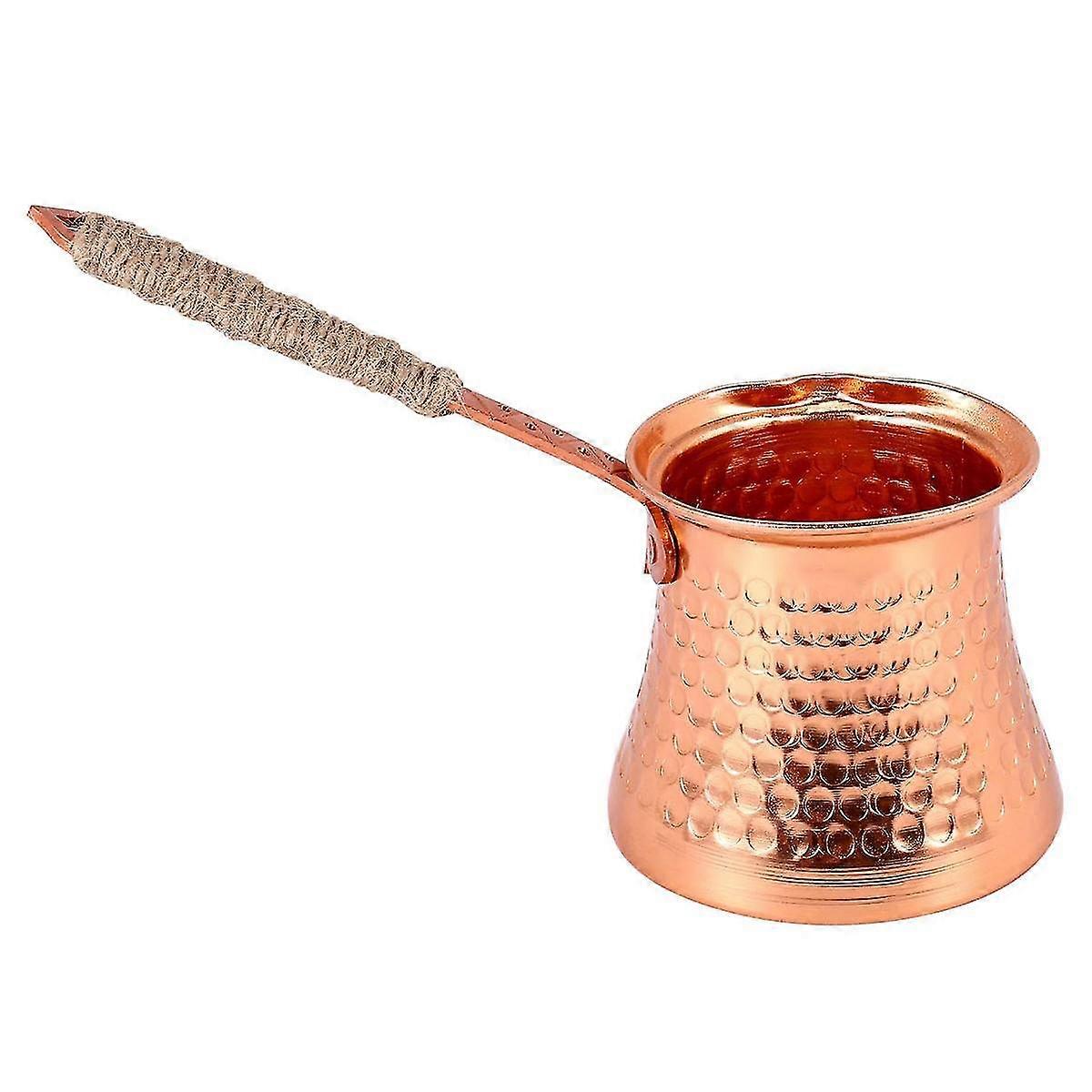 Kaffe tyrkisk kaffekande 320 ml kaffe tyrkisk kobber kaffemaskine til Cezve cafeteria