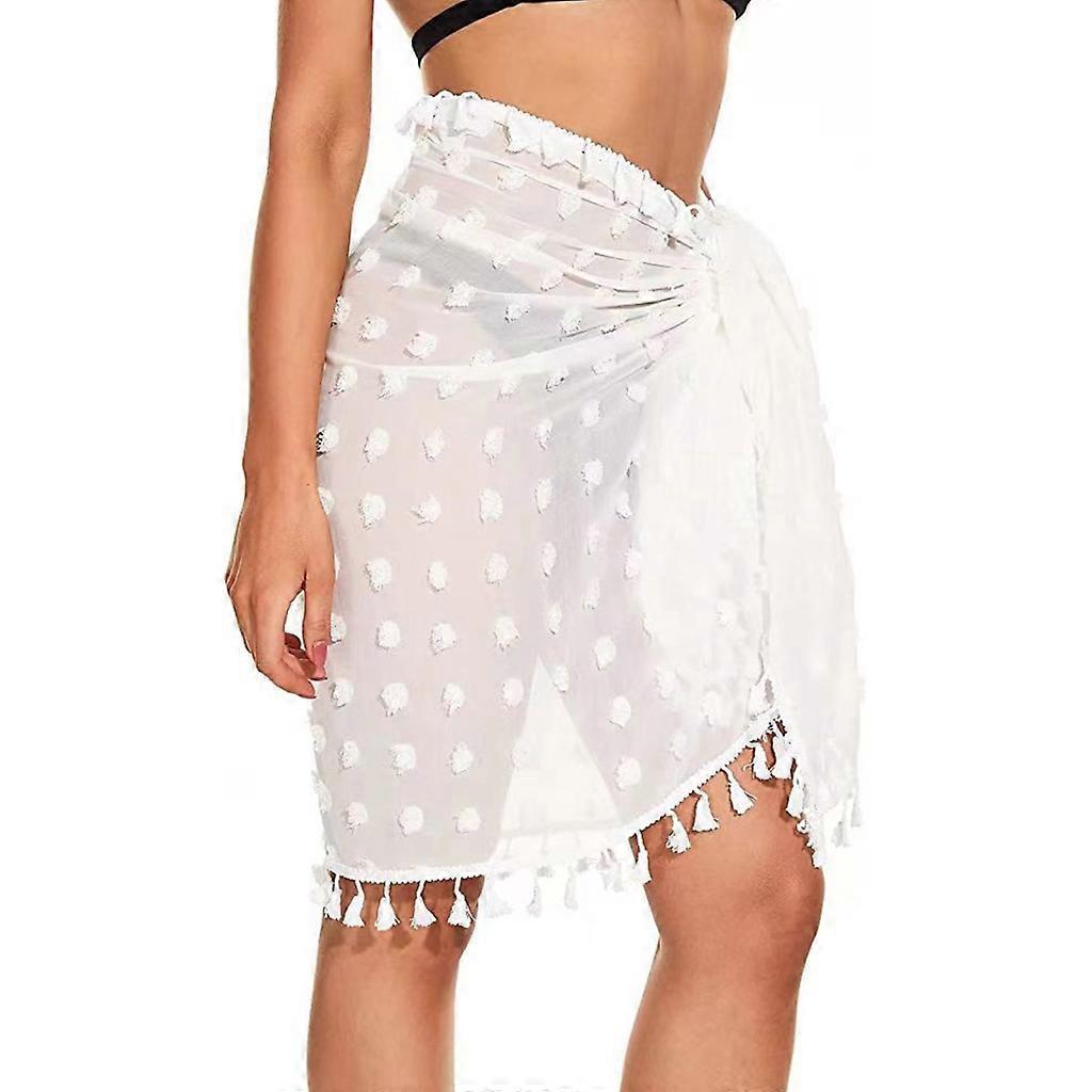 Femmes Maillot de bain de couleur unie Écrans solaires Couvertures Jupe courte Robe de maillot de bain