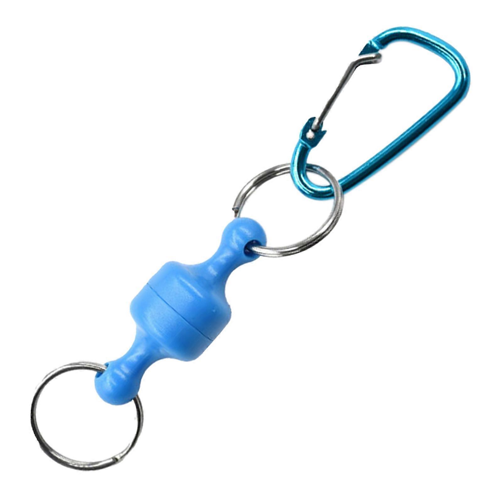Kaesi Hanging Buckle Quick Release Lightweight Strong Load Bearing Sturdy Easy to Carry Hold Double Fishing Magnetic Buckle Fishing Equipment