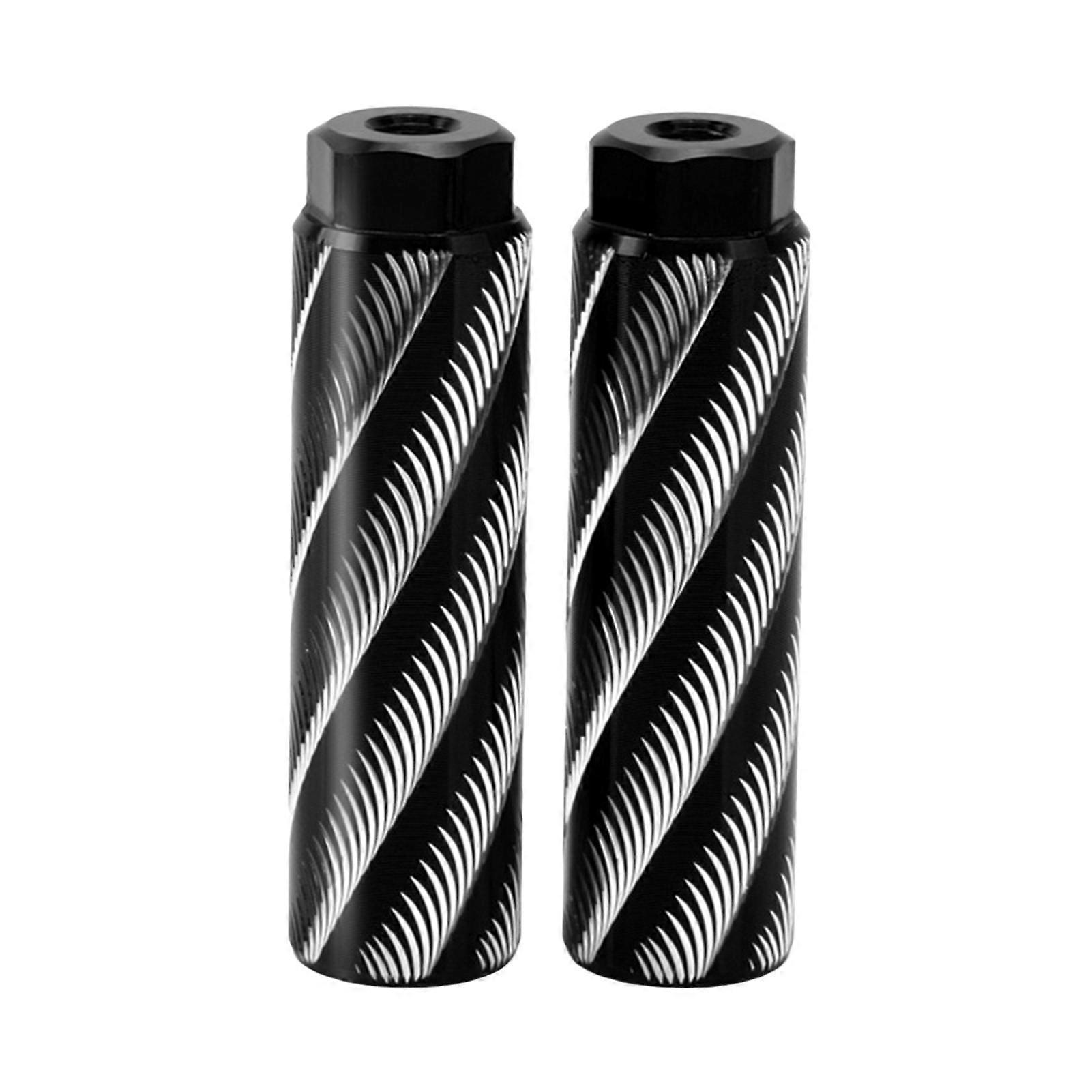 Kaesi 1 Pair Bicycle Rear Pedals High Strength Universal Bike Rear Footrest-Lever Front Rear Axle Foot Pegs Bike Accessories