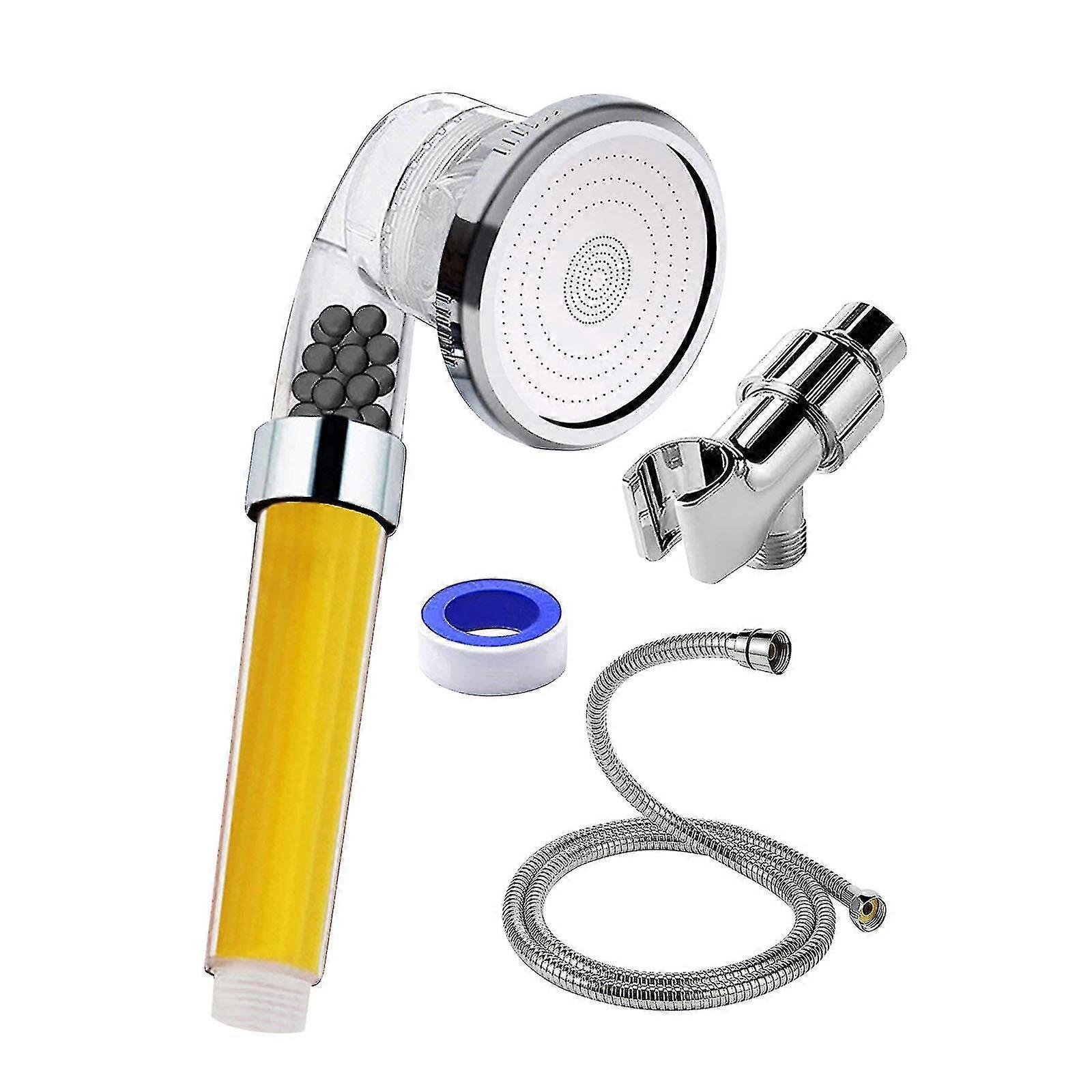 High Pressure Shower Head Bathroom Water Saving 3 Function Shower Head